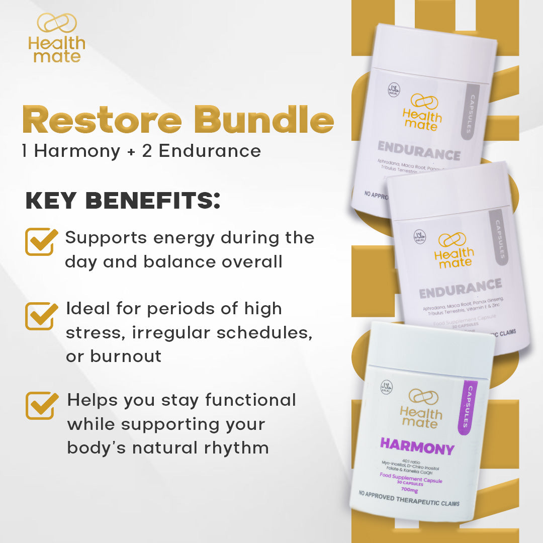 Restore Bundle: 1 Harmony + 2 Endurance