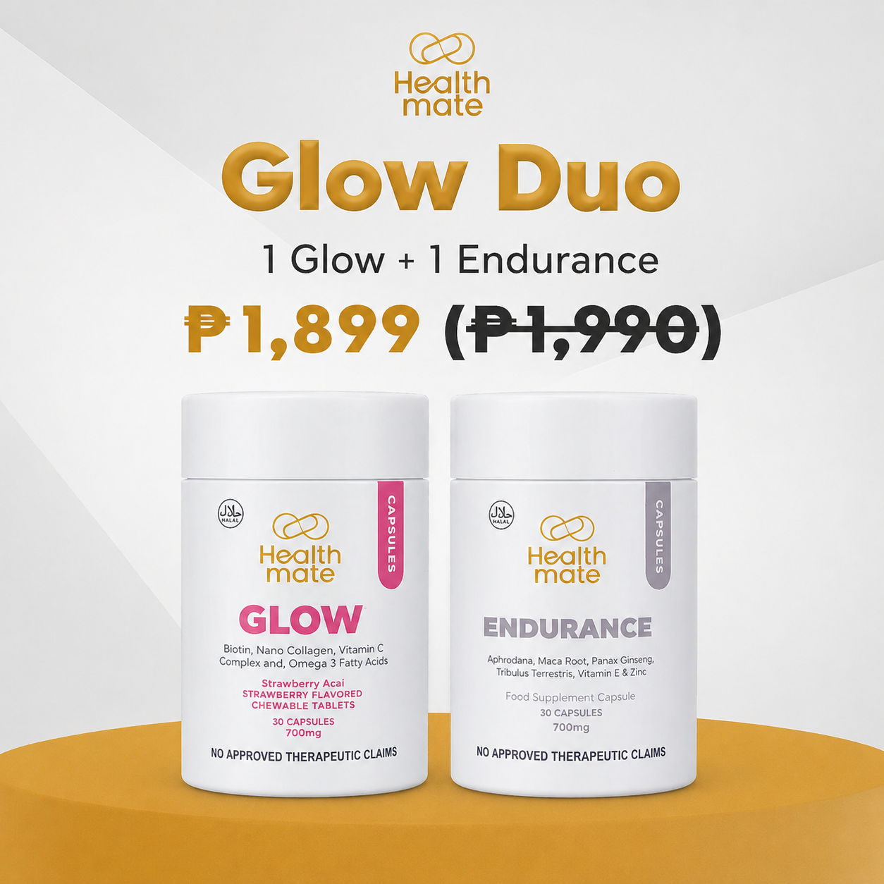 Glow Duo: 1 Glow + 1 Endurance